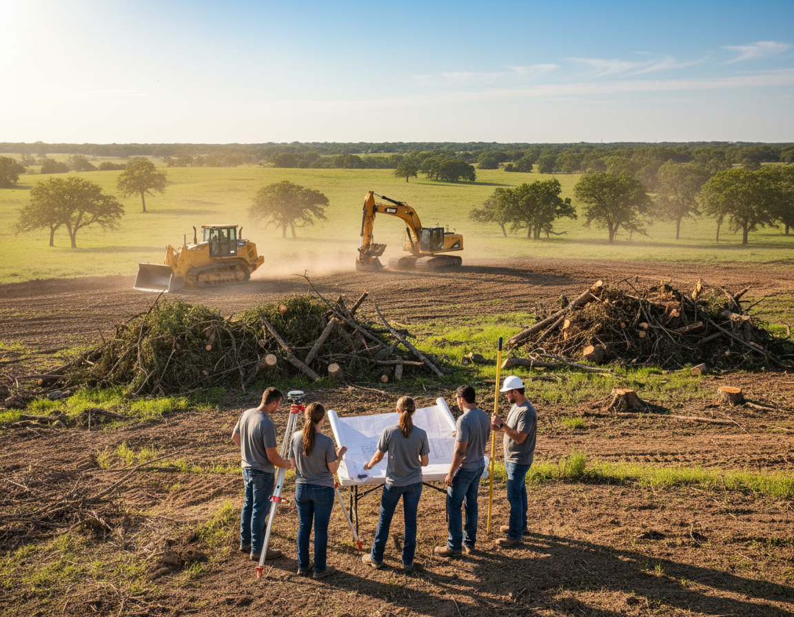 Land Clearing In Weatherford TX